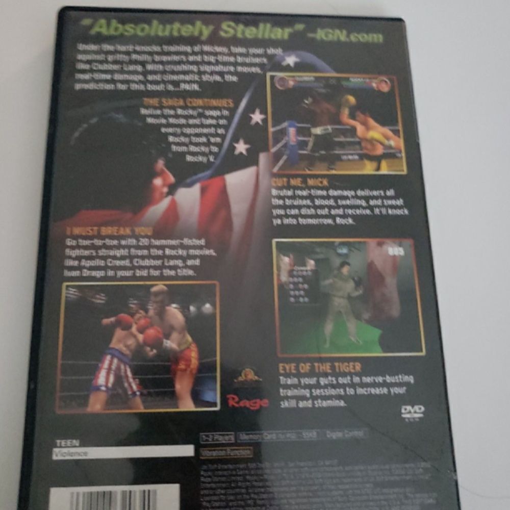 ROCKY - PS2 GAME - Picture 3 of 4